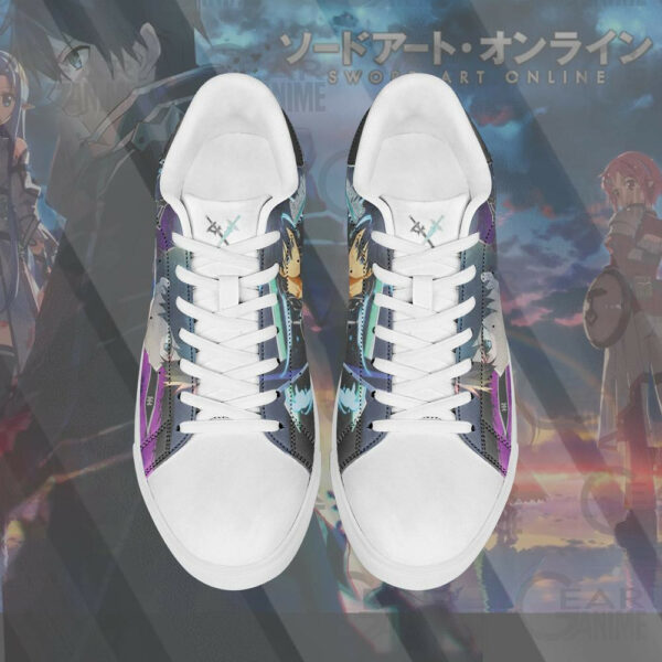 Kazuto Kirigaya Skate Shoes Kirito Sword Art Online Anime Sneakers SK10 4