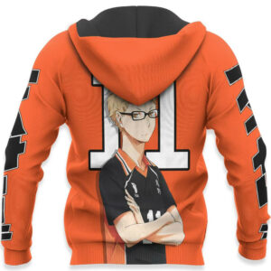 Kei Tsukishima Hoodie Custom Haikyuu Anime Merch Clothes 10