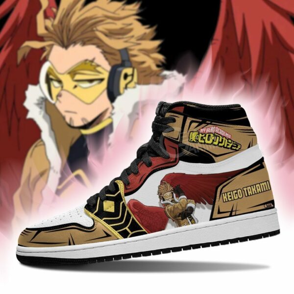 Keigo Takami Shoes Hawks BNHA Custom Anime My Hero Academia Sneakers 3