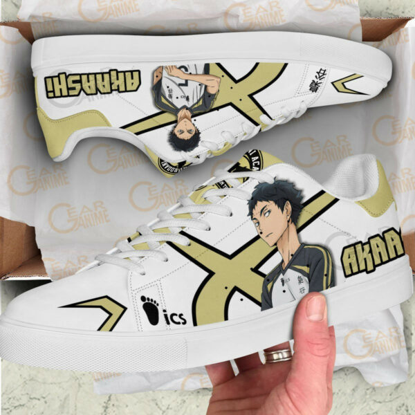 Keiji Akaashi Skate Shoes Custom Haikyuu Anime Sneakers 2
