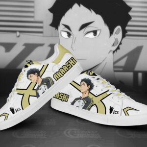Keiji Akaashi Skate Shoes Custom Haikyuu Anime Sneakers 6