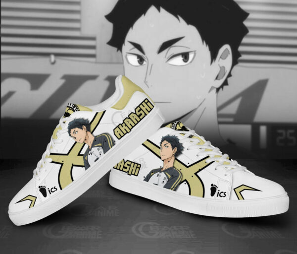 Keiji Akaashi Skate Shoes Custom Haikyuu Anime Sneakers 3