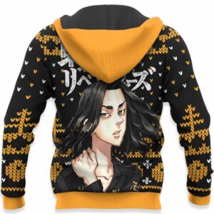 Keisuke Baji Ugly Christmas Sweater Custom Anime Tokyo Revengers XS12 8