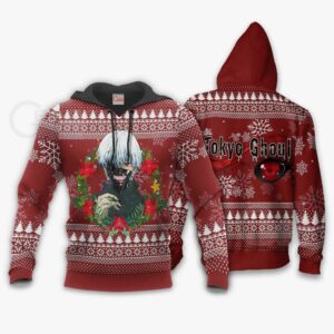 Ken Kaneki Cool Ugly Christmas Sweater Tokyo Ghoul Gift Idea 7
