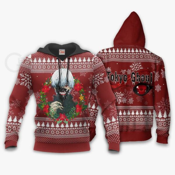 Ken Kaneki Cool Ugly Christmas Sweater Tokyo Ghoul Gift Idea 3