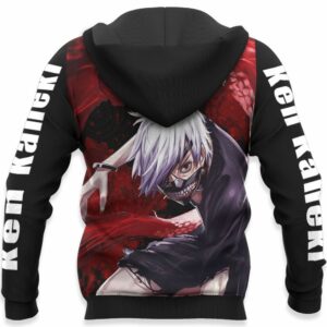 Ken Kaneki Hoodie Shirt Tokyo Ghoul Anime Zip Jacket 10