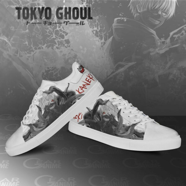 Ken Kaneki Skate Shoes Tokyo Ghoul Custom Anime Sneakers SK11 3