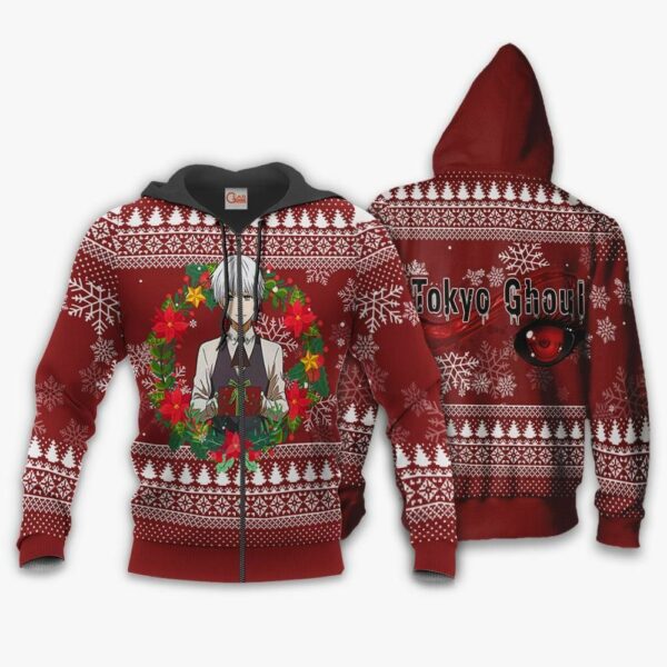 Ken Kaneki Ugly Christmas Sweater Tokyo Ghoul Anime Gift Idea 2