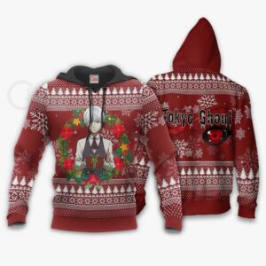 Ken Kaneki Ugly Christmas Sweater Tokyo Ghoul Anime Gift Idea 7