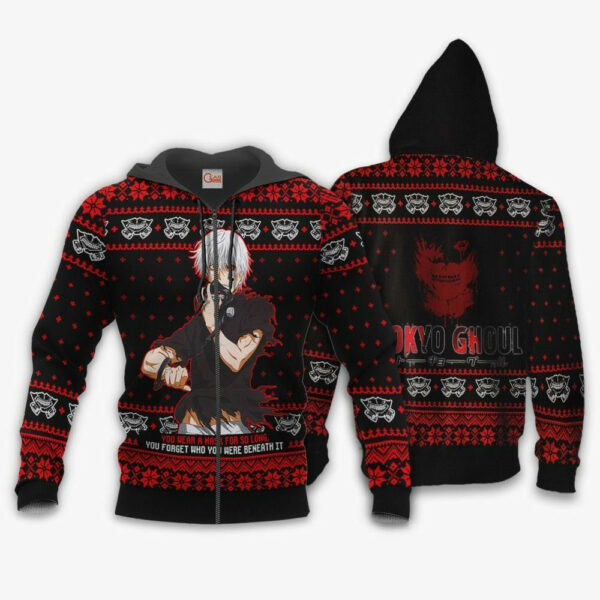 Ken Kaneki Ugly Christmas Sweater Tokyo Ghoul Xmas Gift Idea 2