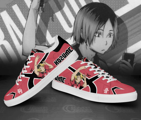 Kenma Kozume Skate Shoes Custom Haikyuu Anime Sneakers 3