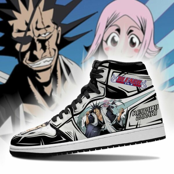 Kenpachi And Yachiru Shoes Bleach Anime Sneakers Fan Gift Idea MN05 3