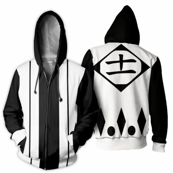 Kenpachi Zaraki Shirt BL Anime Hoodie Jacket 1