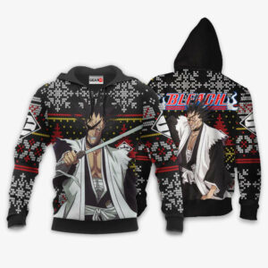 Kenpachi Zaraki Ugly Christmas Sweater Custom Anime BL XS12 7