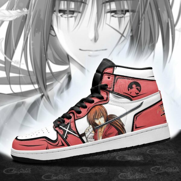 Kenshin Himura Shoes Custom Anime Rurouni Kenshin Sneakers 3