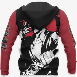 Kento Nanami Hoodie Custom Jujutsu Kaisen Anime Merch Clothes Monochrome 10