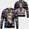 Zenitsu Ugly Christmas Sweater Custom Anime Kimetsu XS12 For Fan 11