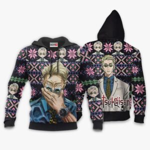 Kento Nanami Ugly Christmas Sweater Custom Anime Jujutsu Kaisen XS12 7