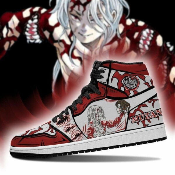 Kibutsuji Muzan Shoes Custom Anime Demon Slayer Sneakers 3