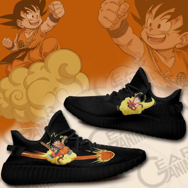 Kid Goku Chico Shoes Dragon Ball Anime Custom Shoes SA10 2