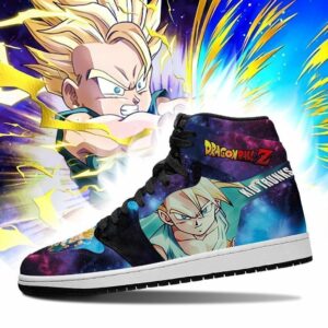 Kid Trunks Shoes Galaxy Custom Dragon Ball Anime Sneakers 5