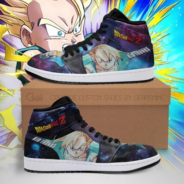Kid Trunks Shoes Galaxy Custom Dragon Ball Anime Sneakers 1