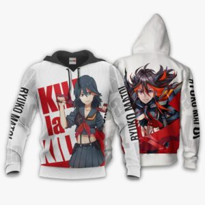 Kill La Kill Ryuko Matoi Hoodie Anime Shirt Jacket 8