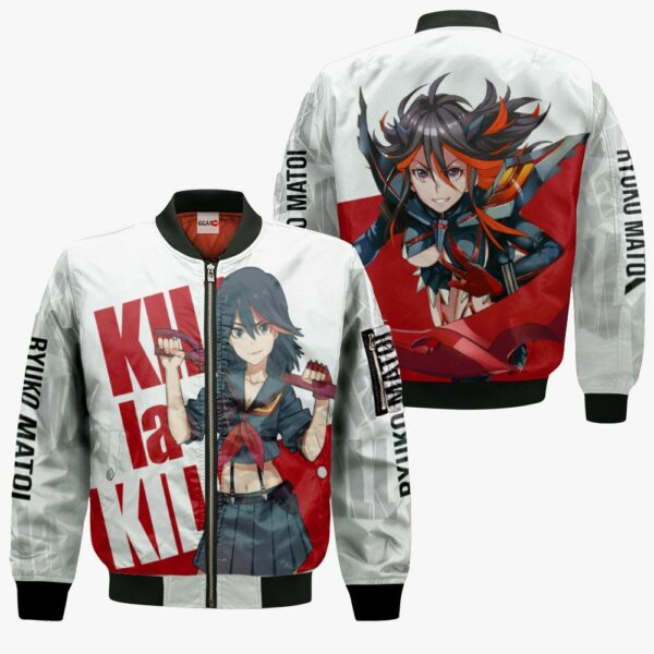 Kill La Kill Ryuko Matoi Hoodie Anime Shirt Jacket 4