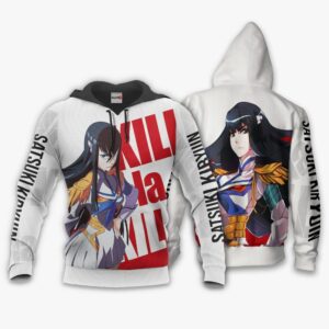 Kill La Kill Satsuki Kiryuin Hoodie Anime Shirt Jacket 8