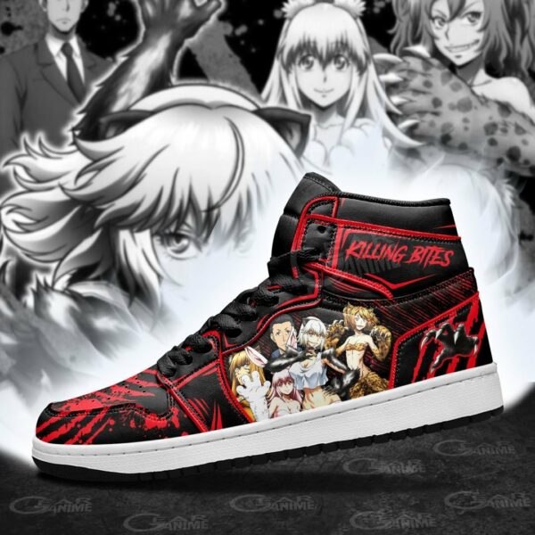 Killing Bites Shoes Custom Characters Anime Sneakers 3