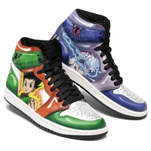 Killua and Gon Freecss Shoes Custom Hunter X Hunter Anime Sneakers 6