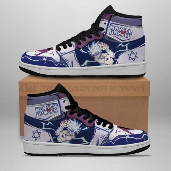 Killua Hunter X Hunter Shoes Godspeed HxH Anime Sneakers 1