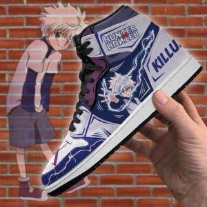 Killua Hunter X Hunter Shoes Lightning HxH Anime Sneakers 7