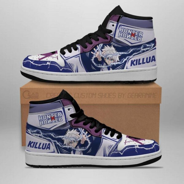 Killua Hunter X Hunter Shoes Lightning HxH Anime Sneakers 2