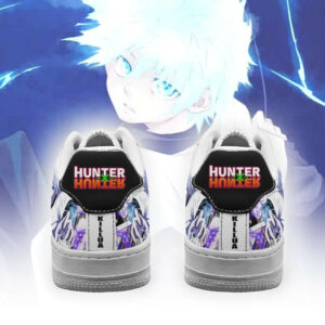 Killua Shoes Custom Hunter X Hunter Anime Sneakers Fan PT05 5