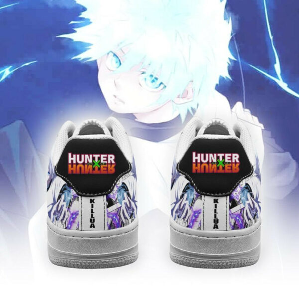 Killua Shoes Custom Hunter X Hunter Anime Sneakers Fan PT05 3