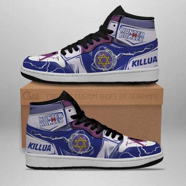 Killua Sneakers Hunter X Hunter Shoes YoYo HxH Anime Sneakers 1