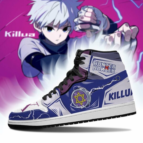 Killua Sneakers Hunter X Hunter Shoes YoYo HxH Anime Sneakers 3