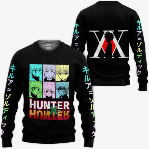 Killua Zoldyck Hoodie Custom HxH Anime Merch Clothes 2