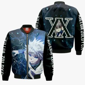 Killua Zoldyck Hoodie Custom Skill HxH Anime Shirts 9