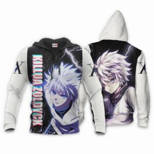 Killua Zoldyck Hoodie HxH Anime Jacket Shirt 8