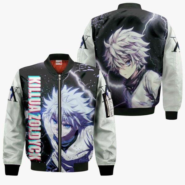 Killua Zoldyck Hoodie HxH Anime Jacket Shirt 4