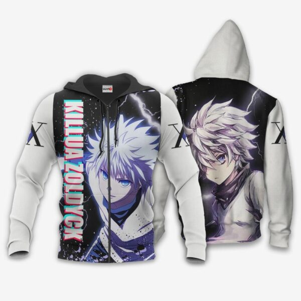 Killua Zoldyck Hoodie HxH Anime Jacket Shirt 1