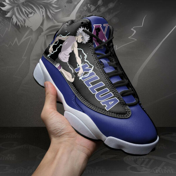 Killua Zoldyck Shoes Custom Anime Hunter X Hunter Sneakers 4