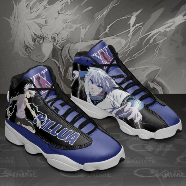 Killua Zoldyck Shoes Custom Anime Hunter X Hunter Sneakers 1