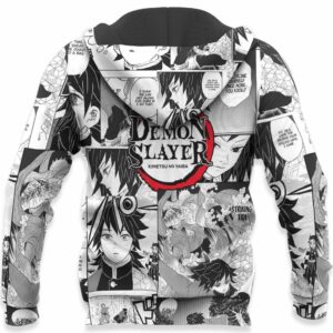 Kimetsu Anime Mix Manga Hoodie Shirt Giyu Tomioka Jacket 11