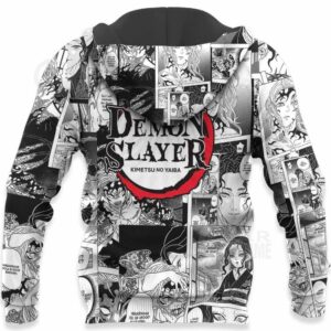 Kimetsu Anime Mix Manga Hoodie Shirt Muzan Kibutsuji Jacket 14