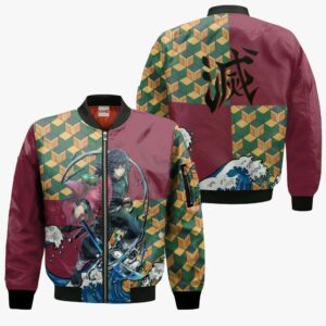 Kimetsu Giyu Tomioka Hoodie Shirt Anime Zip Jacket 9