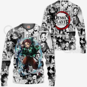 Kimetsu Hoodie Custom Tanjiro Anime Mixed Manga Shirts 10