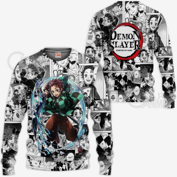 Kimetsu Hoodie Custom Tanjiro Anime Mixed Manga Shirts 3